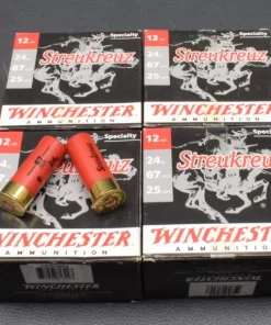 40 Schrotpatronen, Winchester, Super XX Mag., Kaliber 12/89 Magnum, 3,25mm, 63g, zum Sonderpreis!