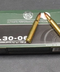 30-06, 20 Patronen, RWS, Kegelspitz, 9,7g/150gr, zum Sonderpreis!