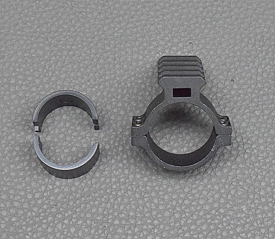 DDoptics Adapter mit Weaverschiene für Zielfernrohre 30mm/25,4mm , Huckepackmontage , Neuware – Bild 2