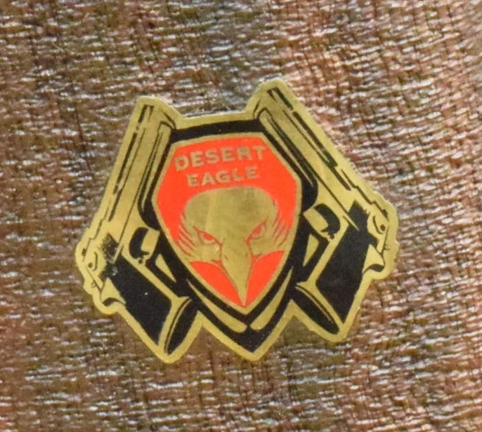 IMI Desert Eagle , Ausführung 19, Desert Eagle Emblem, punziert, Nußbaum – Bild 5