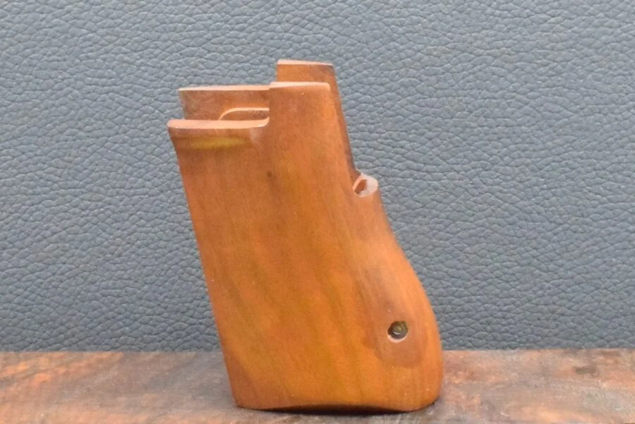 IMI Desert Eagle , Ausführung 6, glatt, braun, Nußbaum – Bild 2