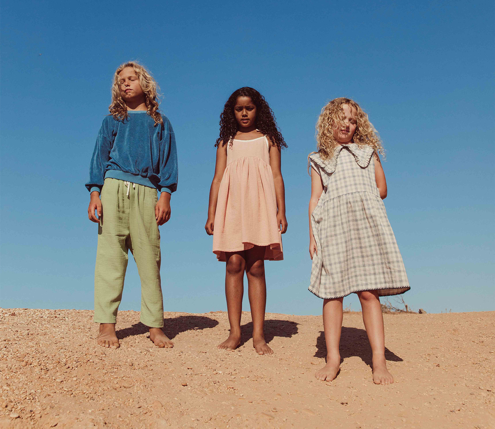 LIILU – Kleid „CAMILA“, check, Biobaumwolle – Bild 4