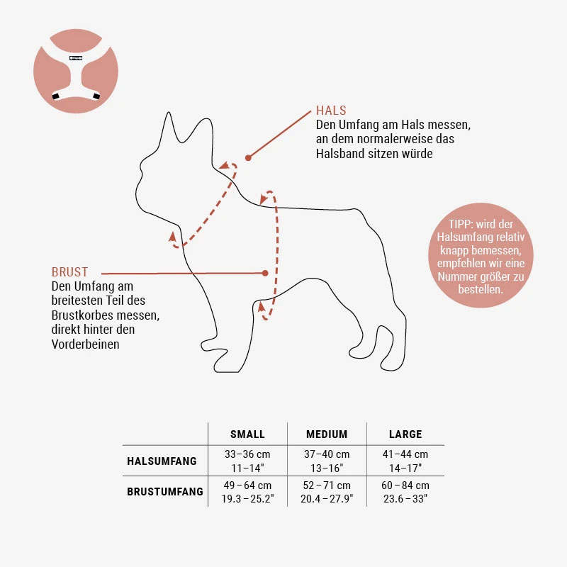 2in1 Soft-Geschirr, Hawai/Ethno (wendbar), S – Bild 6