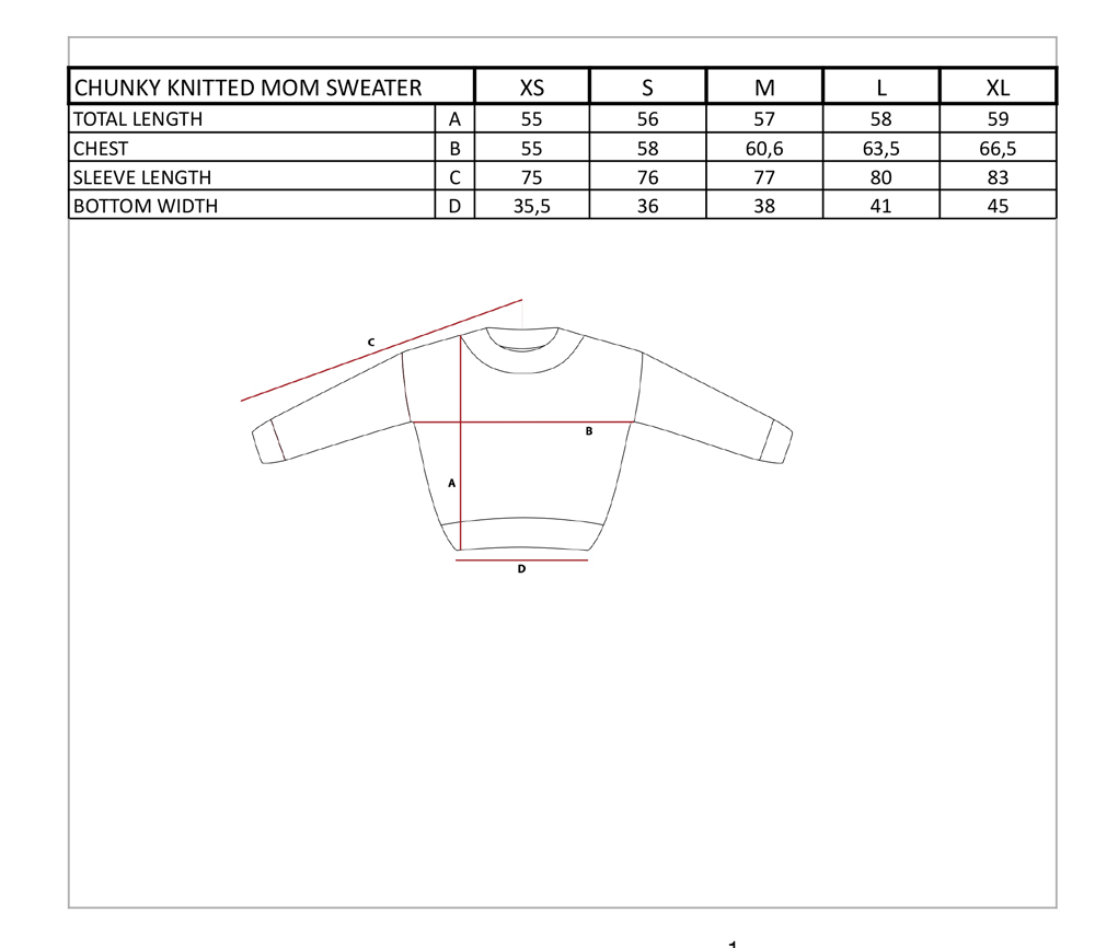 YUKI – Chunky Knit Women, MIST, Bio Baumwolle – Bild 7