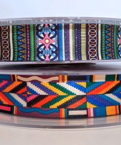 Gurtband, Webband 40 mm / gemustert – 2 Meter Länge