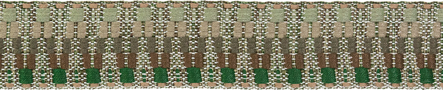 Gurtband, Webband Zick Zack Musterung 38 mm / gemustert – 1 Meter Länge – Bild 5