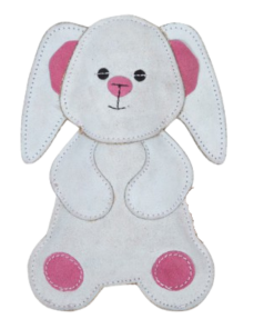 NufNuf Toy 100% natural – Hase (Jute+Wildleder+Kokosfasern)