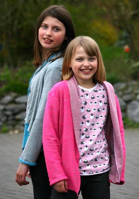 Cardigan, legere Jacke “DELIA” – Schnitt & E-Book, Gr. 110 – 152 – Bild 8
