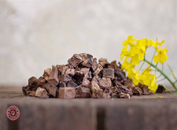 Rinderlungen-Happen, luftgetrocknet (ca. 1cm)