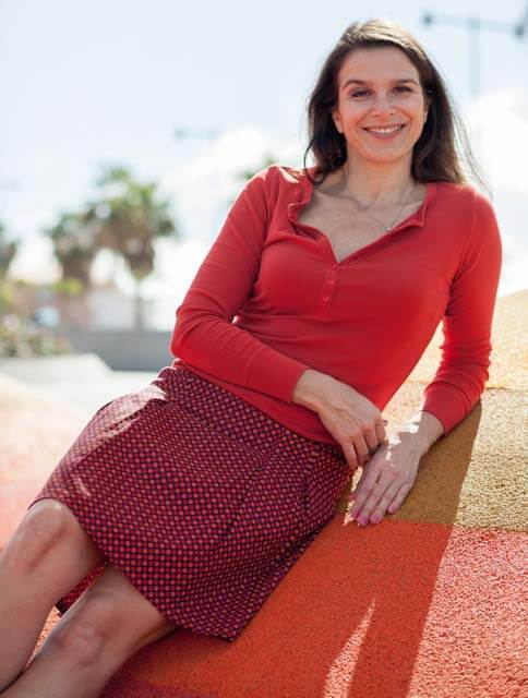 Rock mit Kellerfalten, mit oder ohne RV “FLORENTINA”, Gr. 158 – Damengr. 46 – Bild 4