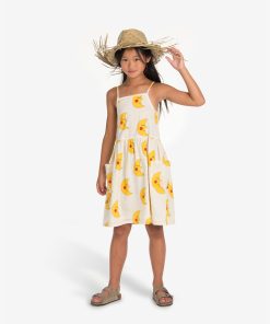 Nadadelazos – Kleid „Moons“, Bio Baumwolle