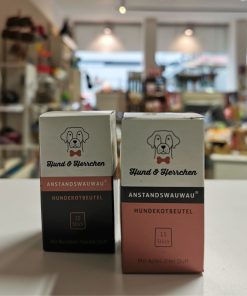 Hund & Herrchen Hundekotbeutel mit Duft (Vanille oder Apfel-Zimt)