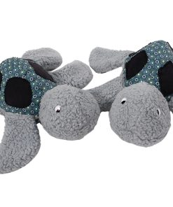 Stoffpaket Schildkröte Romea / Stoff für 2 Kuscheltiere – Grün / Grau / Schwarz