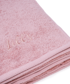 Hundehandtuch aus Bio-Baumwolle „Rosa“