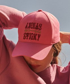 Sticky Sis – The Sticky Sis Club, Cap Embroidery, Tulip Pink