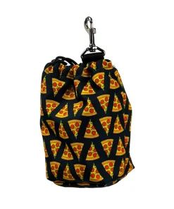 Leckerliebeutel, Pizza (handmade Doggotique aus Wien), wasserdichter Stoff, waschbar 30°