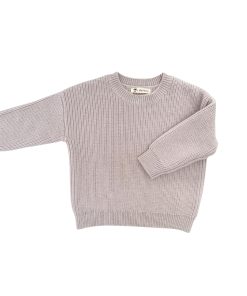 LILLE TONI – Pullover „PAUL“, rosewood, Merinowolle