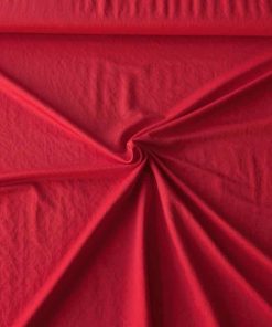 Leicht fallendes Mischgewebe, elastisch, Rot