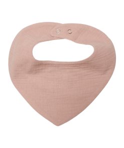 Huttelihut – Lätzchen „Lulu“, Rose, Musselin