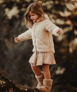 Alwero – Jacke Mody, Biowolle, ENGLISH TEA, Biowolle Woolmark zertifiziert