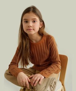 Mainio – Longsleeve „Wide Rib“, Terra Argon Oil, GOTS-zertifiziert