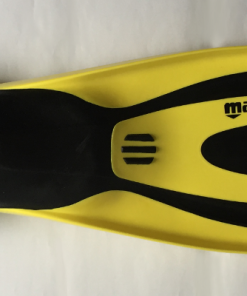 Mares Avanti SuperChannel Fersenbandflossen Geräteflossen Flossen gelb schwarz