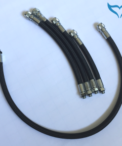 Miflex Inflator Schlauch schwarz Inflatorschlauch black 3/8″ 17 20 24 – 64 cm Ne