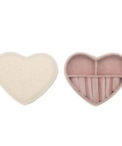 MIMI & LULA – Schmuckkästchen, HERZ, gold Glitzer