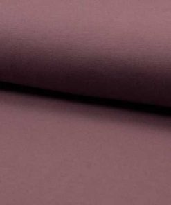 Baumwolljersey, unifarben Mauve – Organic Cotton