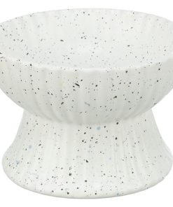 Wunderschöner Keramiknapf „Farb-Spritzer“, erhöht, 0,2 l