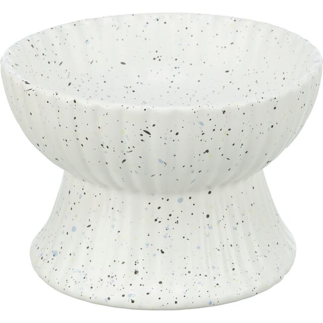 Wunderschöner Keramiknapf „Farb-Spritzer“, erhöht, 0,2 l