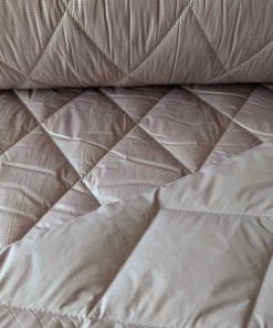 Stepper – Steppstoff quadratisch, helles Rosa mit Struktur