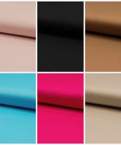 Baumwoll Stretch – unifarben