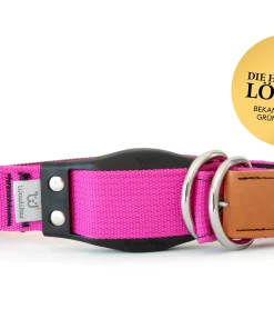 WowWow Halsband mit Leine (bekannt aus der Höhle der Löwen), S, pink Limited Edition