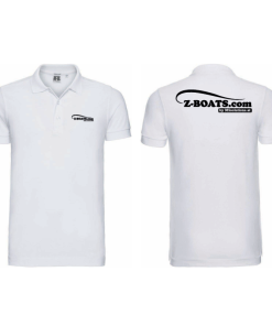 Herren Polo Russel 566M weiß Größe S