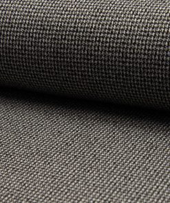 Stretch, Jacquard, Salz und Pfeffer Musterung, Schwarz/Weiß