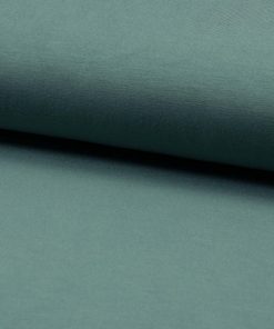 French Terry aus Bambus, unifarben Mintgrün