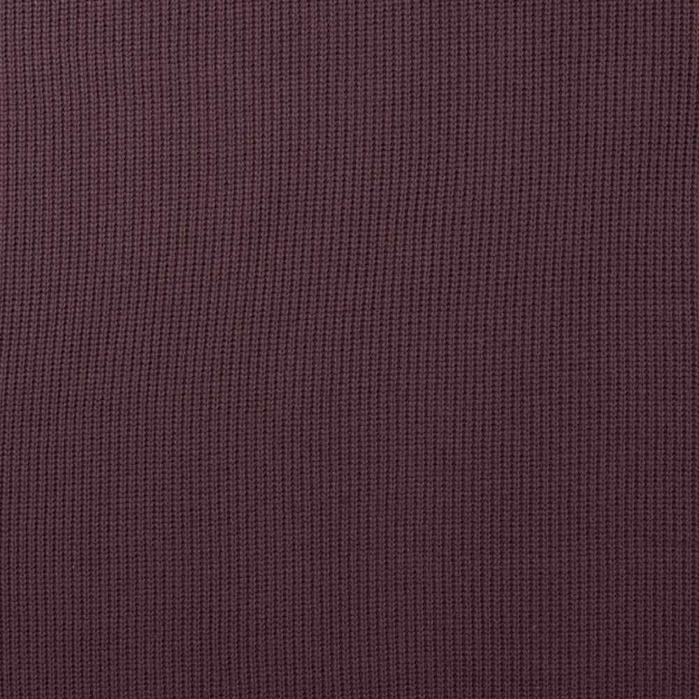 Strickstoff, Jersey, mittelgroß gestrickte Struktur in Mauve – Bild 8