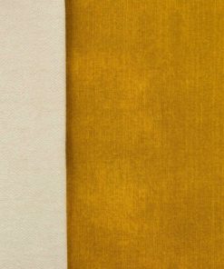 Sweatshirtstoff, Batikoptik – Senf