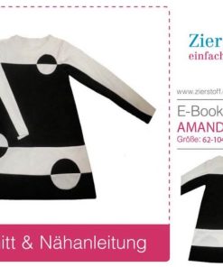 Kleid “AMANDA”, Schnitt & E-Book, Gr. 62 – 104 [Digital]