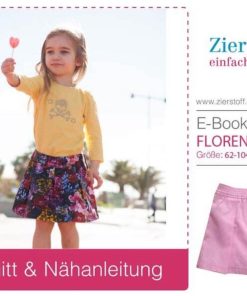 Rock / Faltenrock “FLORENTINA”, Gr. 62 – 104 [Digital]