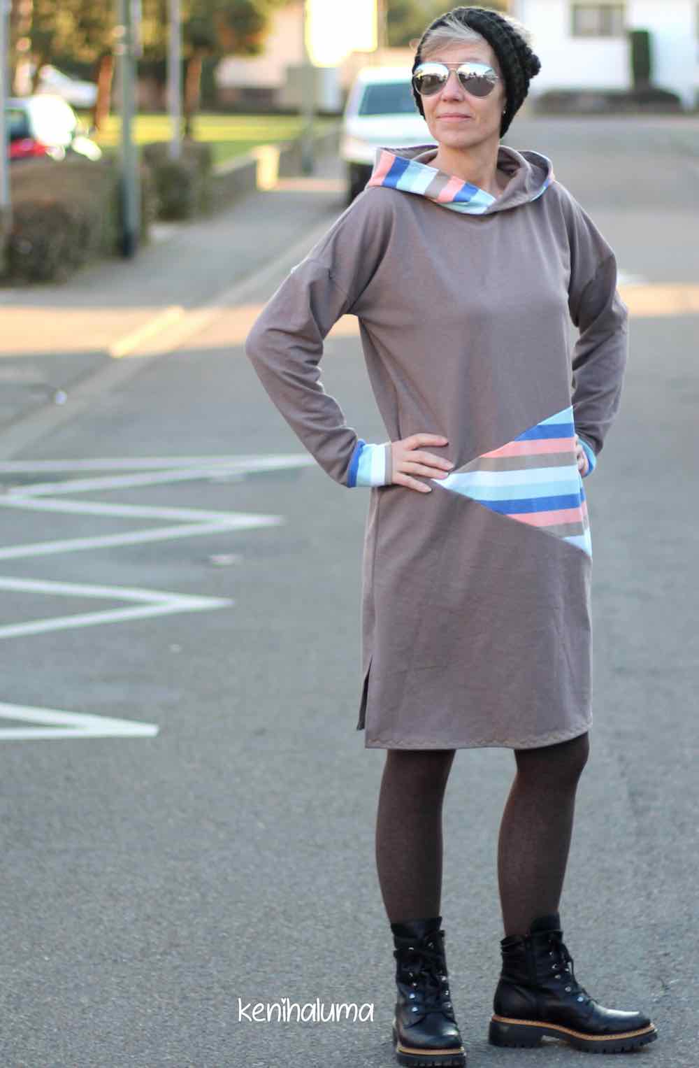 PAPIERSCHNITTMUSTER, Oversized – Kleid “JÖRDIS”, Gr. 158 – Damengr. 46 – Bild 8