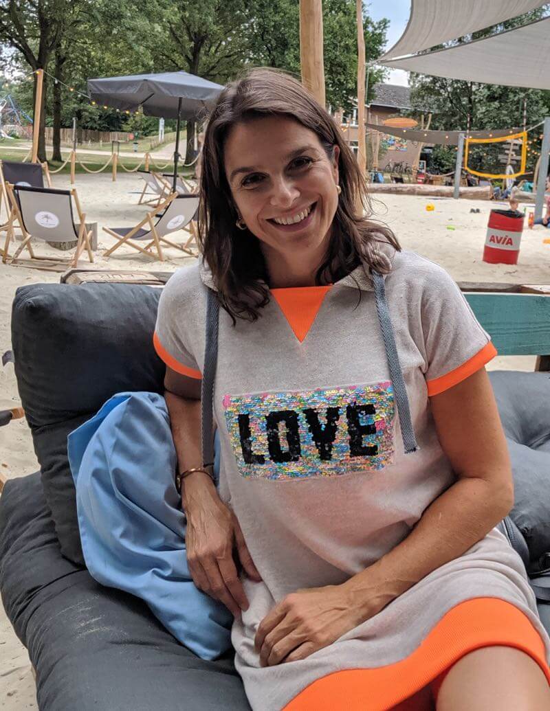 Wendepailletten, Applikation Aufnäher LOVE – Bild 4