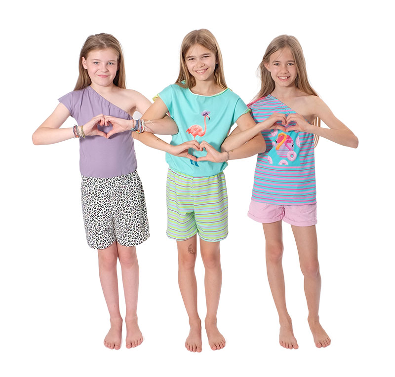 Jumpsuit “RUNA” – Gr. 110 – 152 – inkl. Oneshoulder – Bild 8