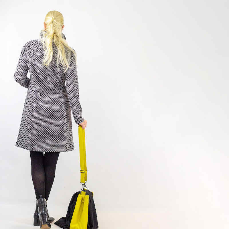 Stretch, Jacquard, Schwarz/Weiß – Bild 9