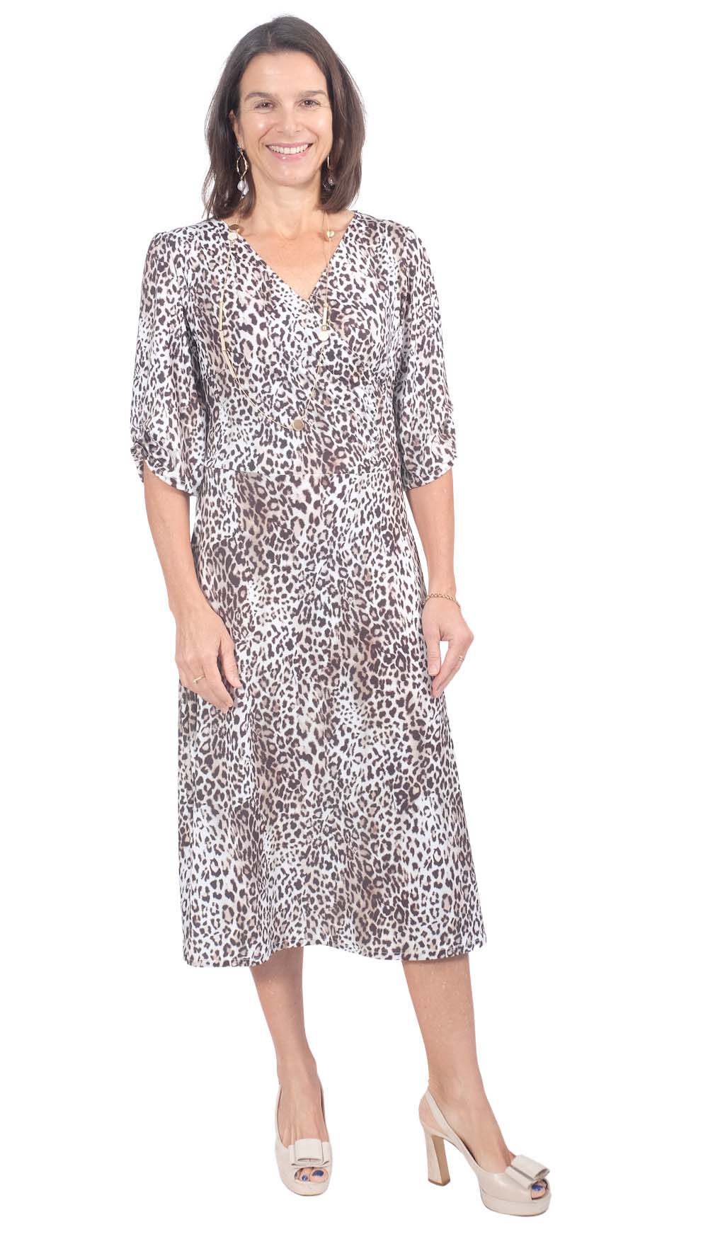 PAPIERSCHNITTMUSTER, Kleid “RESIA”, Gr. 158 – Damengr. 46 – Bild 5