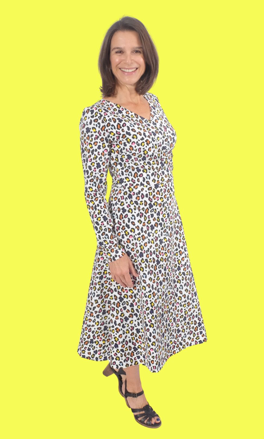 PAPIERSCHNITTMUSTER, Kleid “RESIA”, Gr. 158 – Damengr. 46 – Bild 6