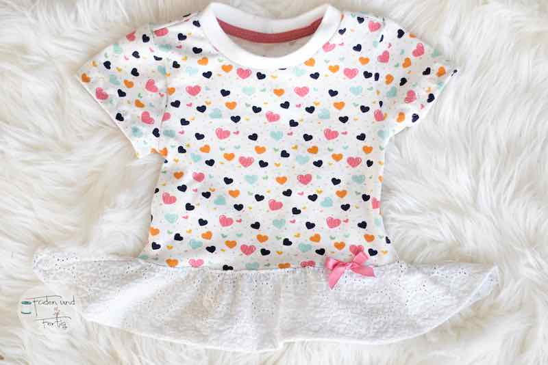 Baumwollstoff, Lochstickerei Ecru, Muster 1 – Bild 3