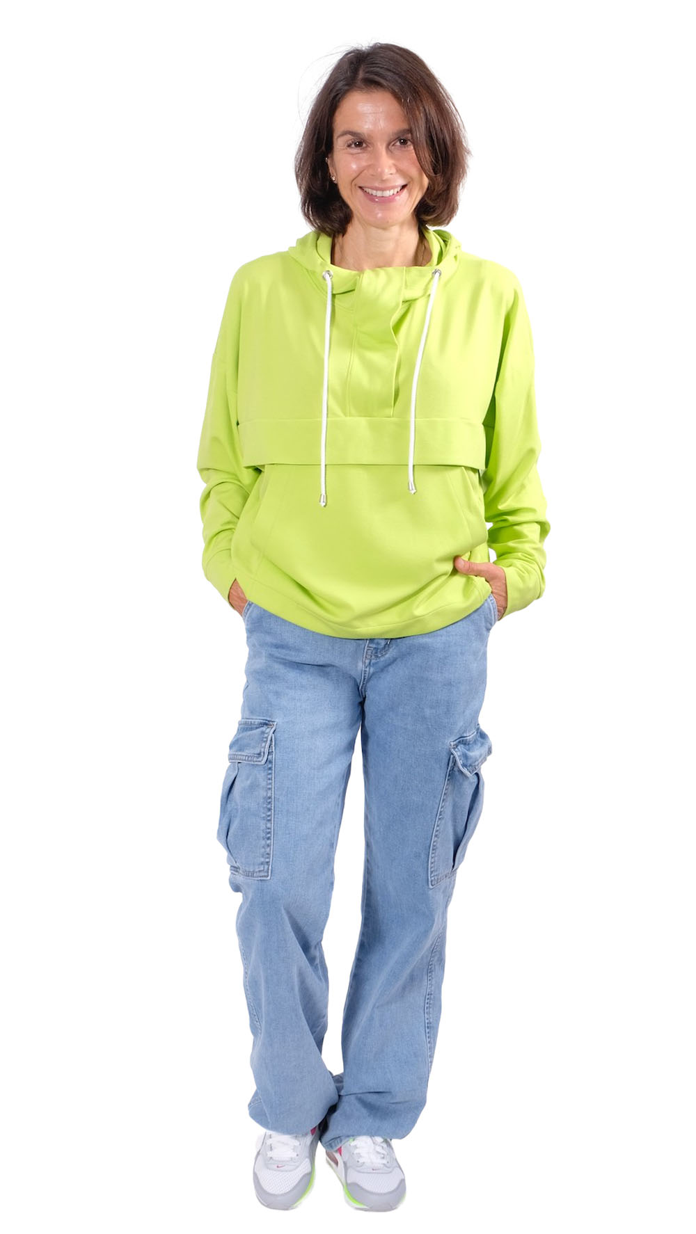 Hoodie / Shirt “MINNA”, Gr. 158 – Damengr. 46 – Bild 3