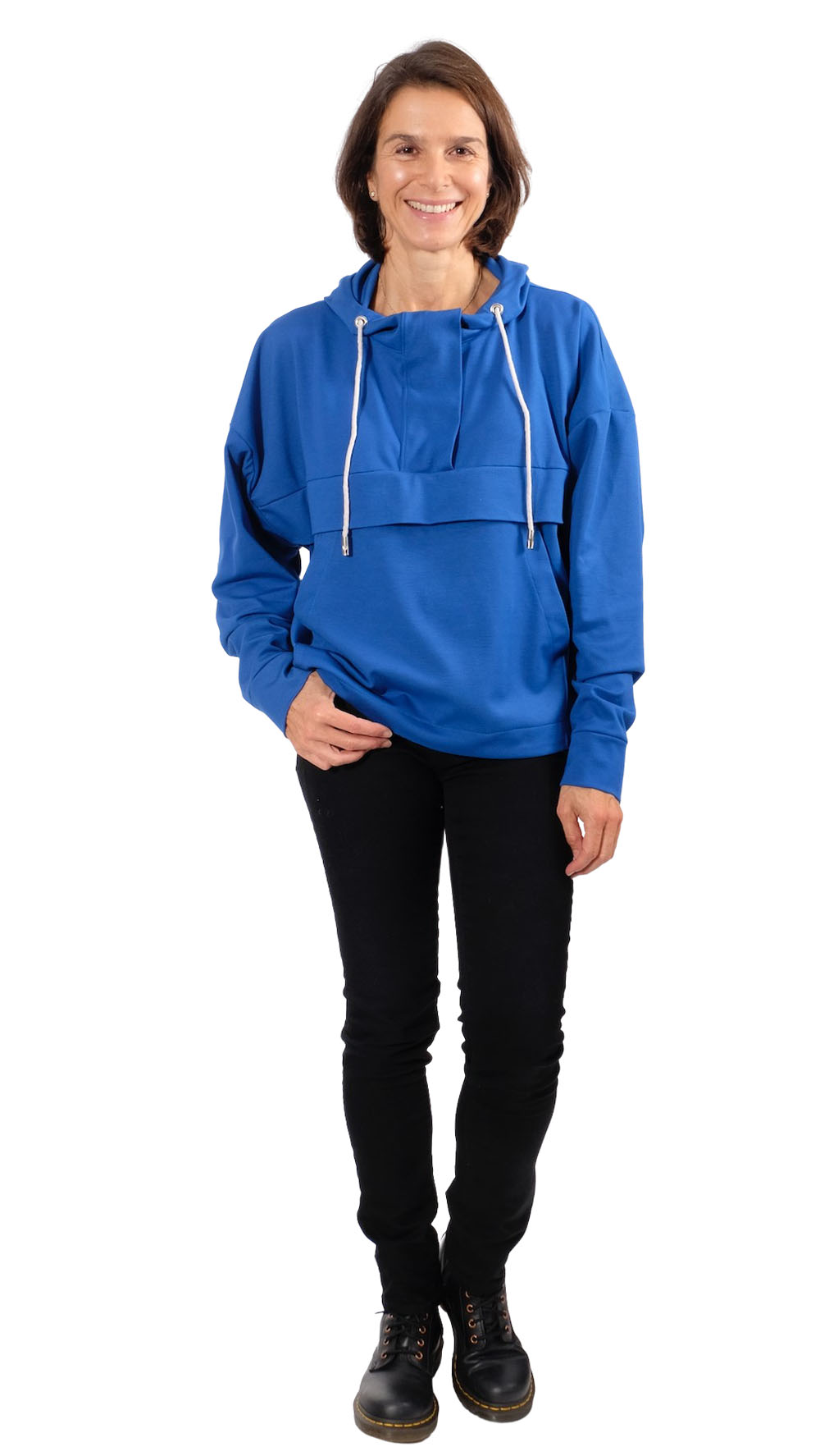 Hoodie / Shirt “MINNA”, Gr. 158 – Damengr. 46 – Bild 4